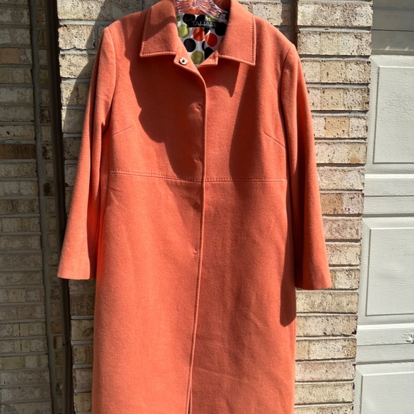 Tahari Orange Women's Coat - Picture 11 of 12